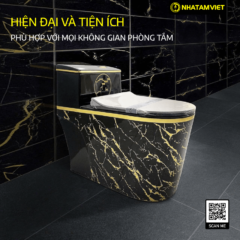 Bàn cầu liền khối cao cấp SETO-12210HTJ Ban Cau Lien Khoi Seto 12210Htj 1 1