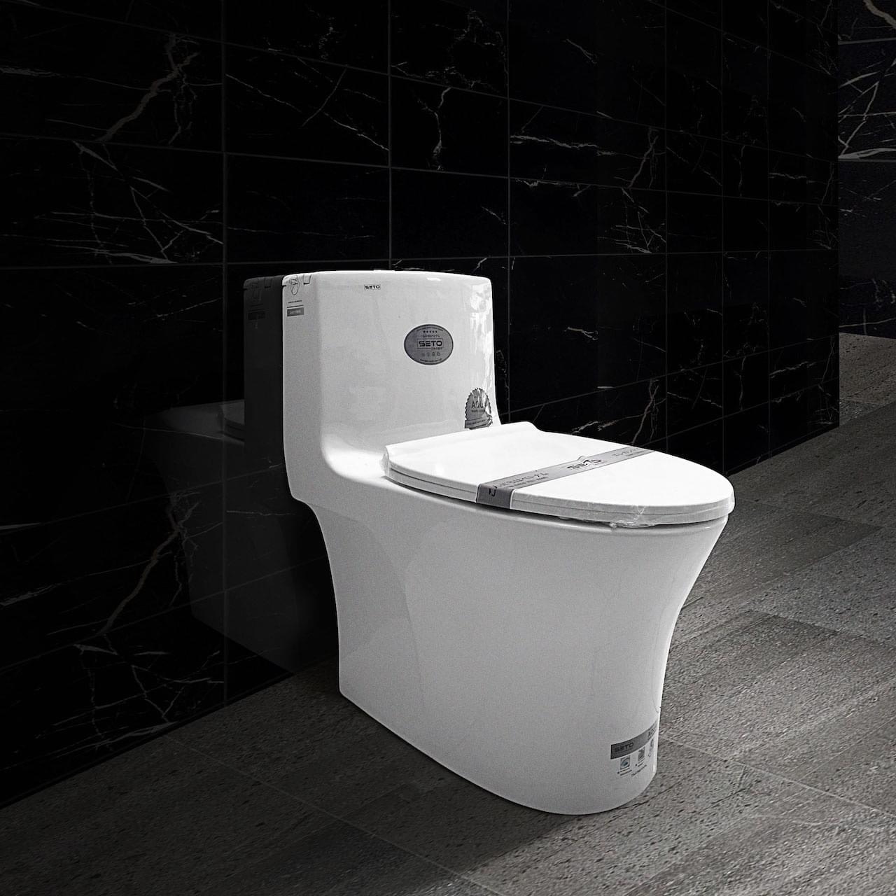 Bàn cầu liền khối cao cấp SETO-12282 Bàn Cầu Liền Khối Cao Cấp Seto-12282