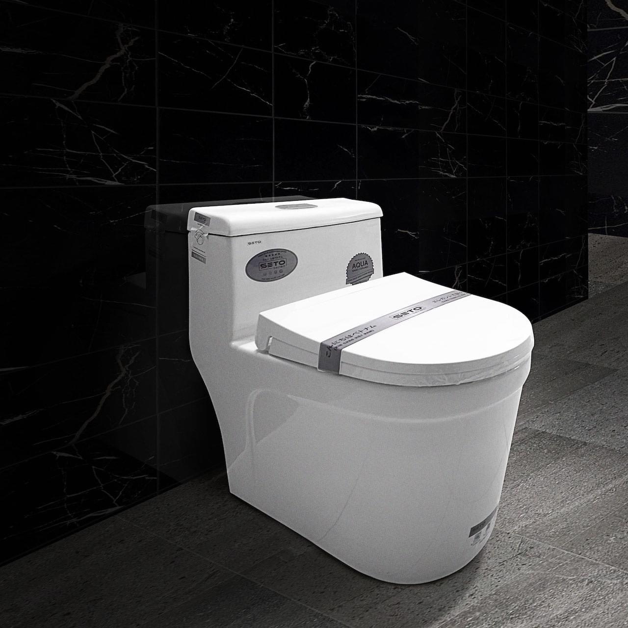Bàn cầu liền khối cao cấp SETO-12238 Bàn Cầu Liền Khối Cao Cấp Seto-12238