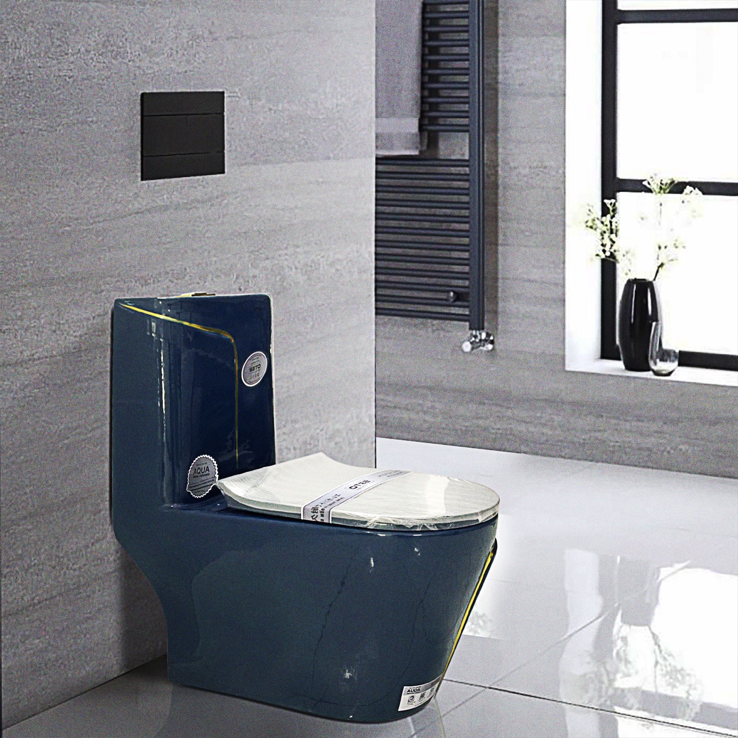 Bàn cầu liền khối cao cấp SETO-12307BG Bàn Cầu Liền Khối Cao Cấp Seto-12307Bg
