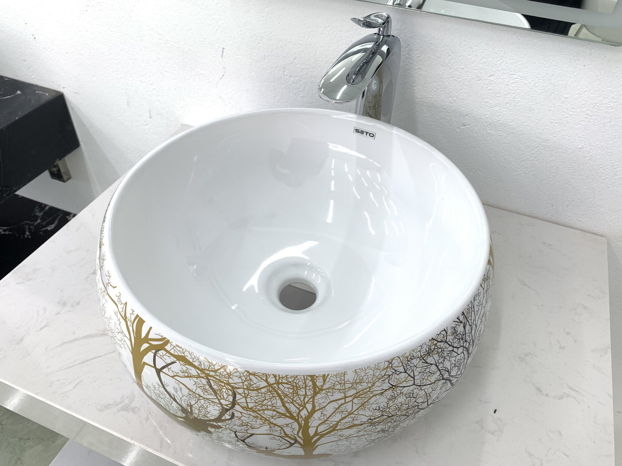 Chậu Lavabo đặt bàn cao cấp SETO-3243JL Chậu Lavabo Đặt Bàn Cao Cấp Seto-3243Jl