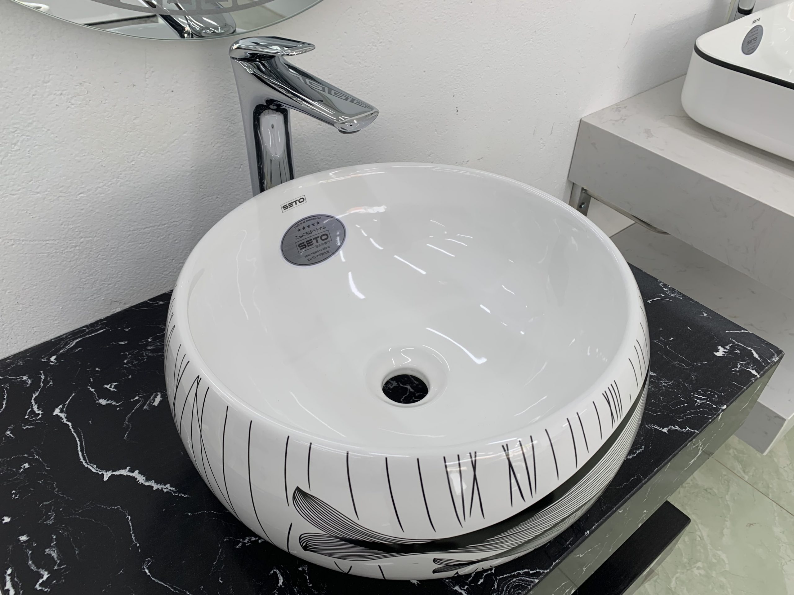 Chậu Lavabo đặt bàn cao cấp SETO-3243MY Chậu Lavabo Đặt Bàn Cao Cấp Seto-3243My