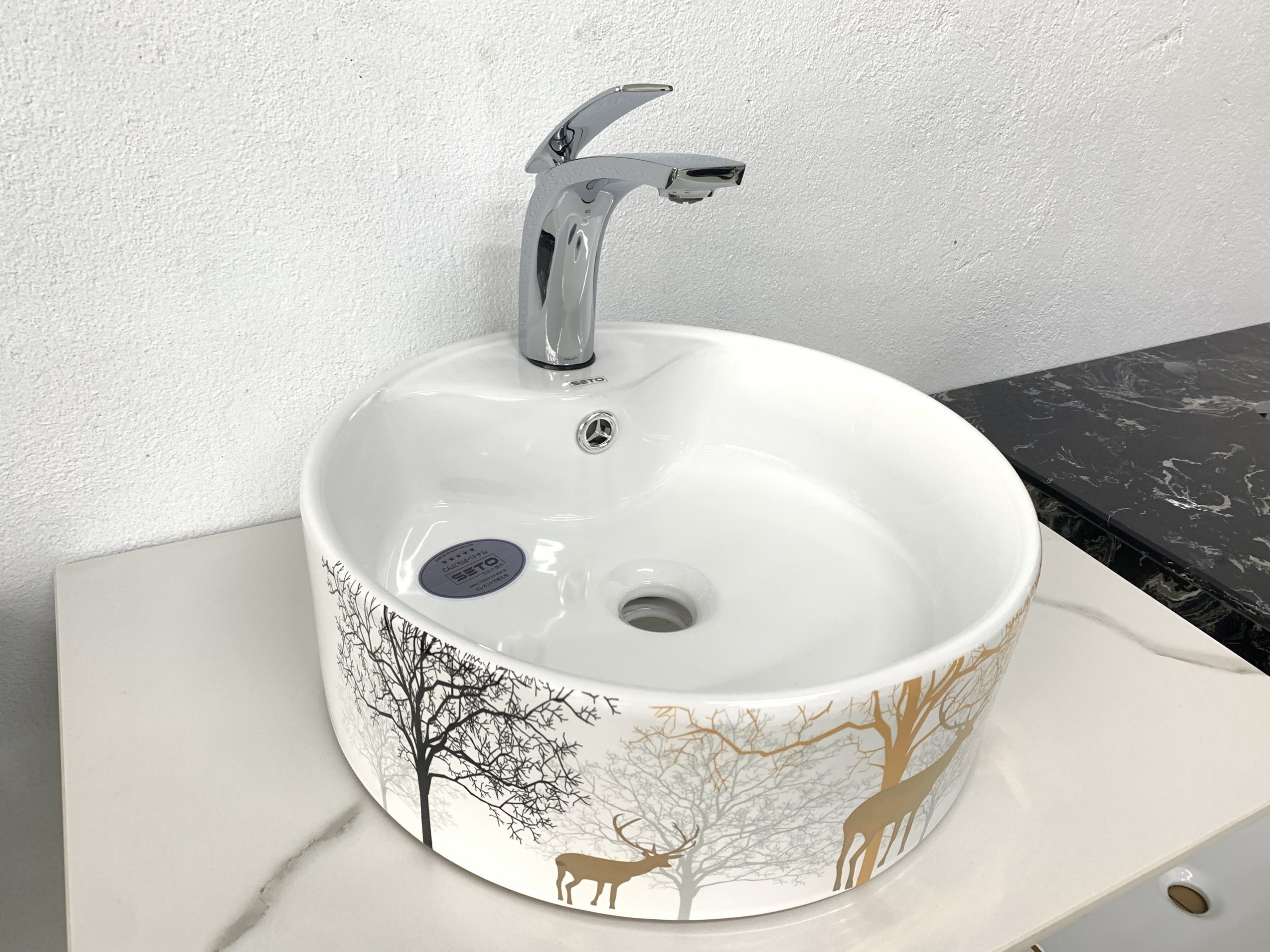 Chậu Lavabo đặt bàn cao cấp SETO-3203JL Chậu Lavabo Đặt Bàn Cao Cấp Seto-3203Jl
