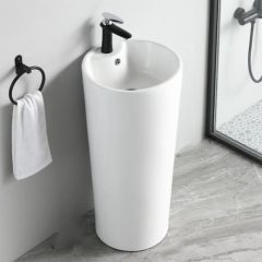 Lavabo trụ đứng liền khối cao cấp SETO-31705