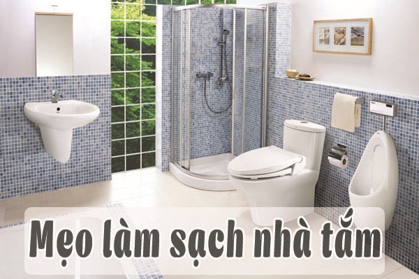 “Bỏ túi” Những mẹo hay để phòng tắm luôn sạch sẽ