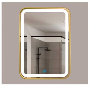 GƯƠNG LED ĐỨNG VIỀN INOX ST-GS27 Gương Led Đứng Viền Inox St-Gs27