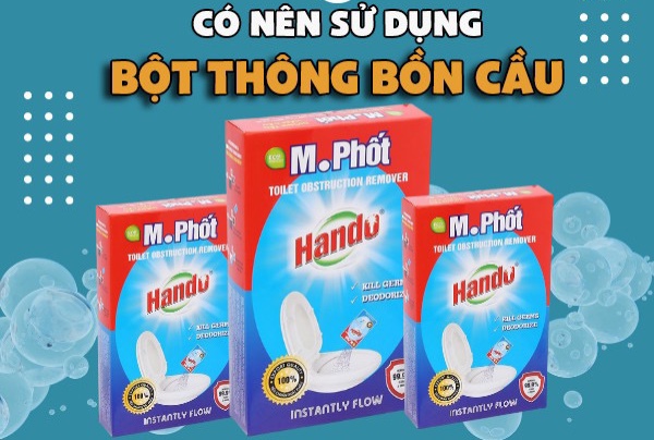 Có nên sử dụng bột thông bồn cầu?