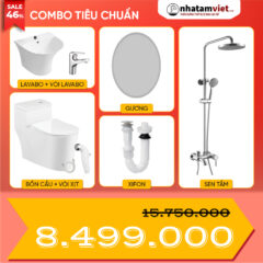 Combo tiêu chuẩn thiết bị phòng tắm 8499k
