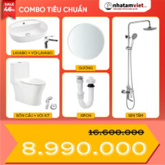 Combo tiêu chuẩn thiết bị phòng tắm 8990k
