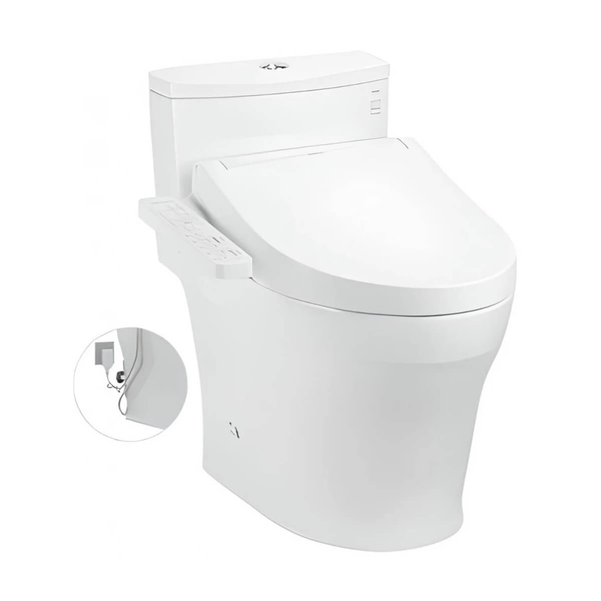 Bàn cầu một khối TOTO MS885DW16 nắp điện tử Washlet C2 TCF23410AAA Bàn Cầu Một Khối Toto Ms885Dw16 Nắp Điện Tử Washlet C2 Tcf23410Aaa