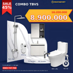 Combo Thiết Bị Vệ Sinh Tiện Nghi 8900K