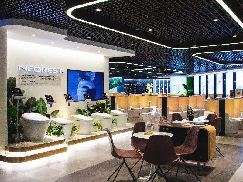 8 công nghệ trên bồn cầu TOTO