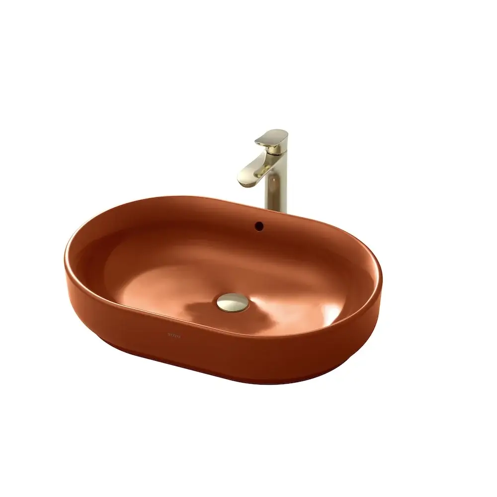 Chậu Lavabo TOTO LW896JW/F#SCR Đặt Bàn Sắc Đỏ Chậu Lavabo Toto Lw896Jw/F#Scr Đặt Bàn Sắc Đỏ