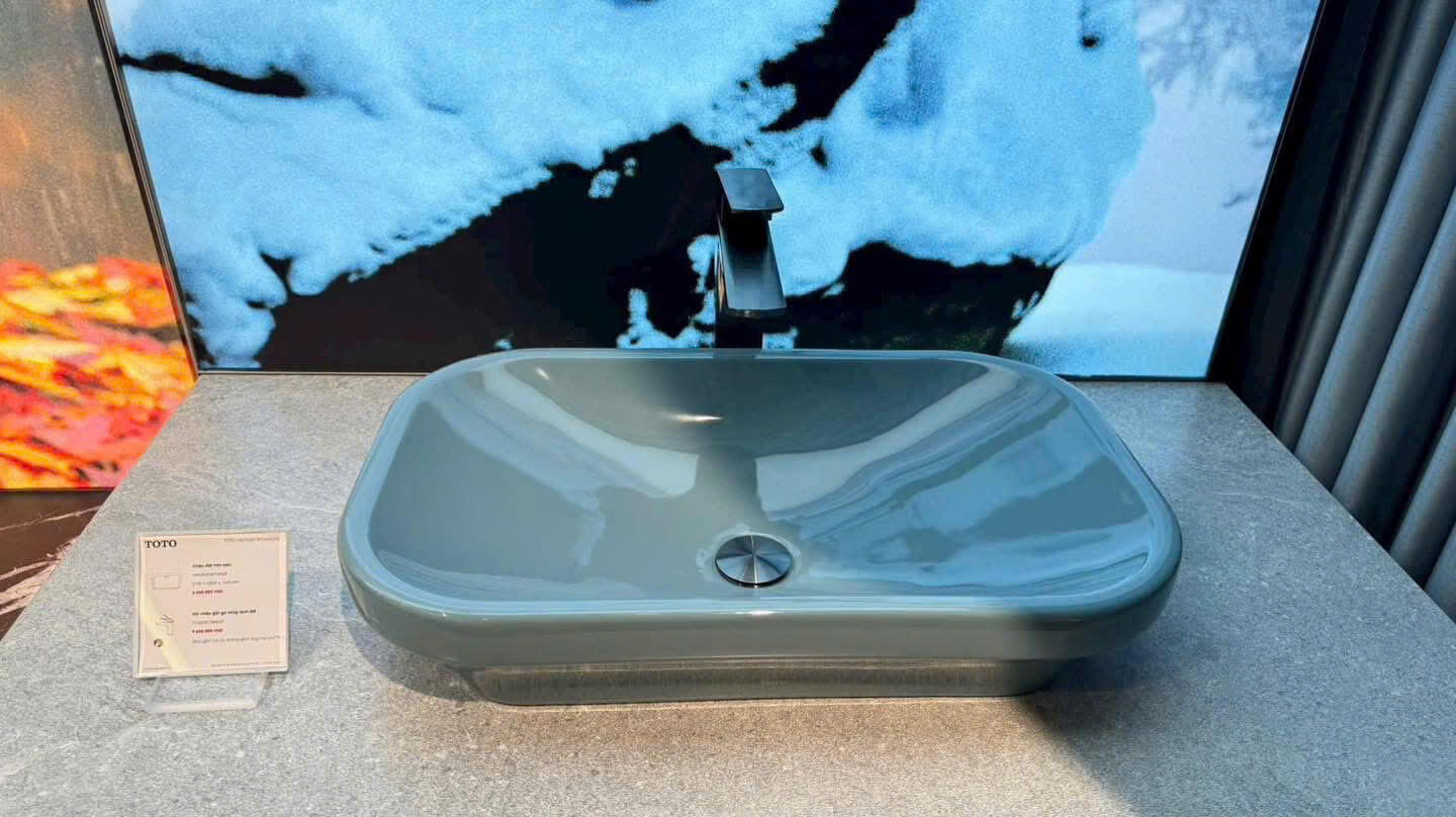 Nên mua chậu lavabo đặt bàn của thương hiệu nào?