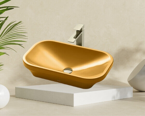 Chậu lavabo TOTO LW630JDW/F#MDR đặt bàn cam vàng Đặc Điểm Nổi Bật Chậu Lavabo Toto Lw630Jdw/F#Mdr Đặt Bàn Cam Vàng