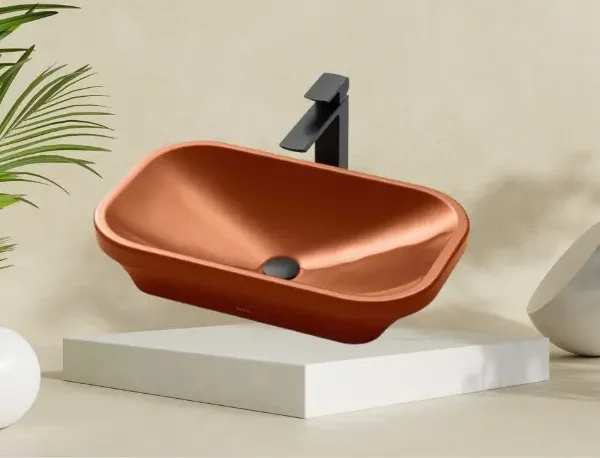 Chậu lavabo TOTO LW630JDW/F#SCR đặt bàn sắc đỏ Đặc Điểm Nổi Bật Chậu Lavabo Toto Lw630Jdw/F#Scr Đặt Bàn Sắc Đỏ