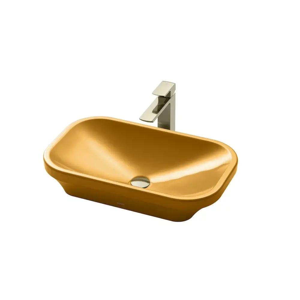 Chậu lavabo TOTO LW630JDW/F#MDR đặt bàn cam vàng Đặc Điểm Nổi Bật Chậu Lavabo Toto Lw630Jdw/F#Mdr Đặt Bàn Cam Vàng