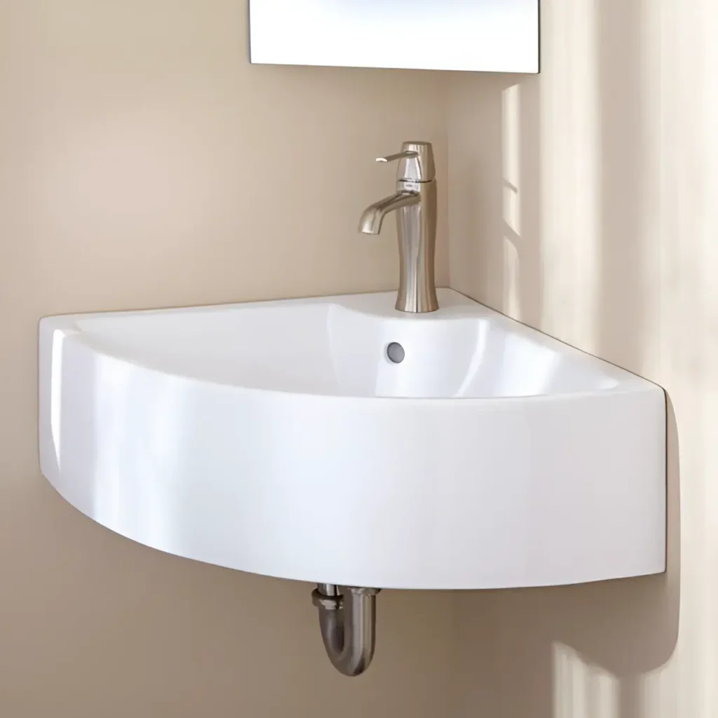 chậu Lavabo góc