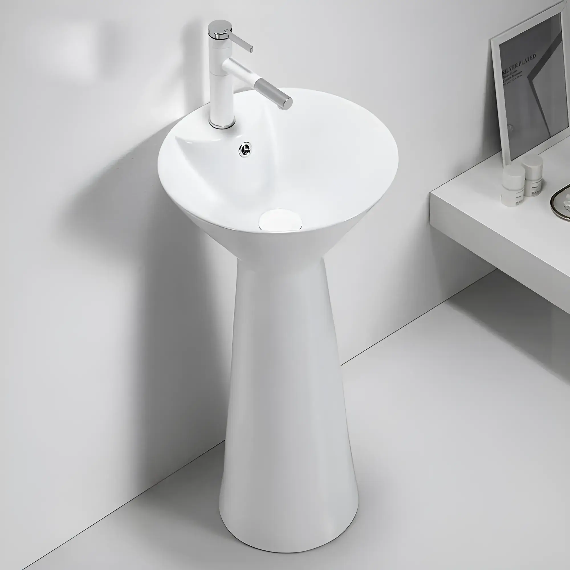 Tiêu chí chọn chậu lavabo trụ đứng phù hợp