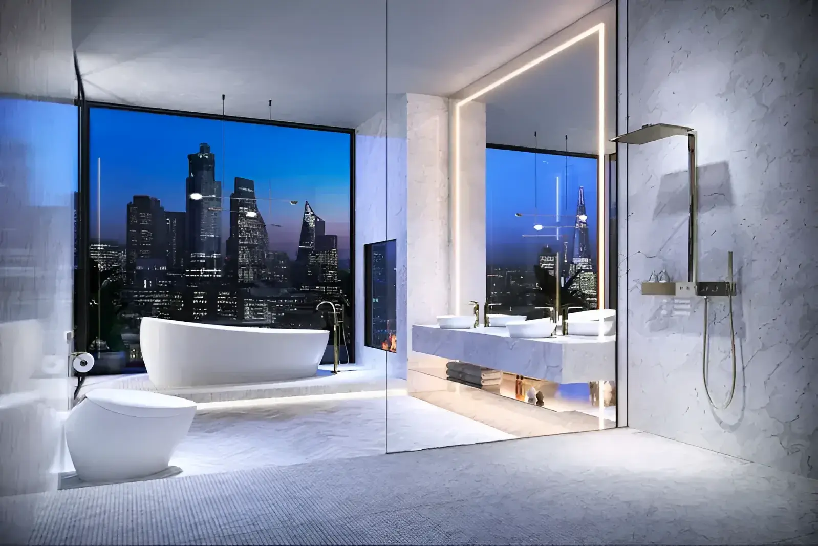 Thiết bị vệ sinh hiện đại - nhà tắm việt