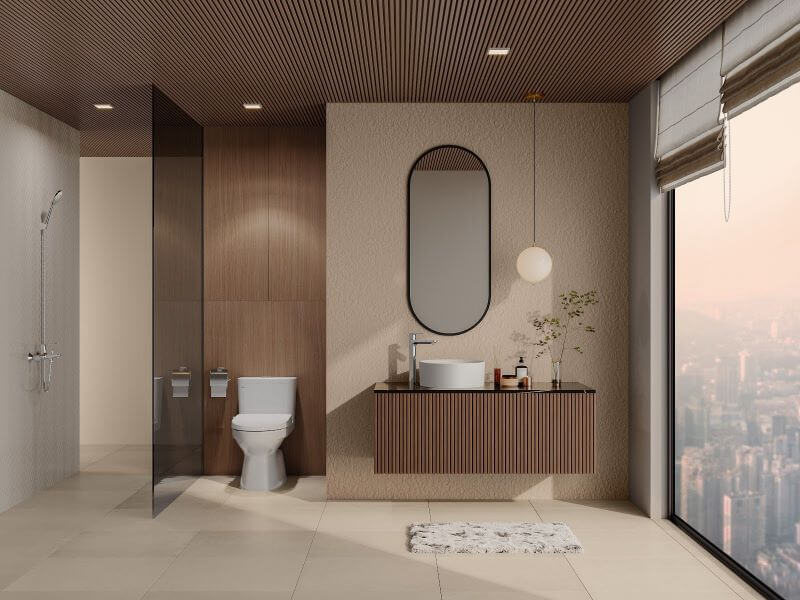 Combo thiết bị vệ sinh nhà tắm - Giải pháp cho không gian sống tiện nghi - nhà tắm việt