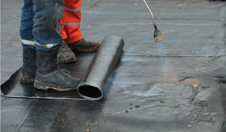 Chống Thấm Bằng Màng Khò Nóng - Nhà Tắm Việt