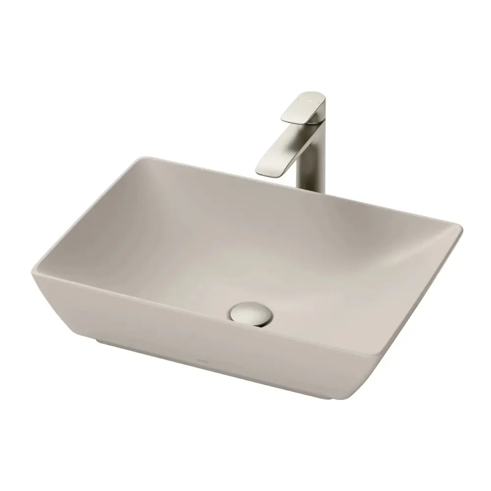 Chậu lavabo đặt bàn TOTO LT1735#MBE màu be mờ Chậu Lavabo Đặt Bàn Toto Lt1735#Mbe Màu Be Mờ - Nhà Tắm Việt - Nhatamviet.com