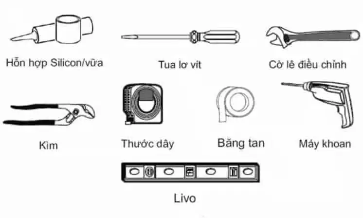 Cách lắp đặt chậu lavabo đúng kỹ thuật, không bị rỉ nước Dụng Cụ Lắp Đặt Chậu Lavabo. Xem Ngay Tại Nhà Tắm Việt