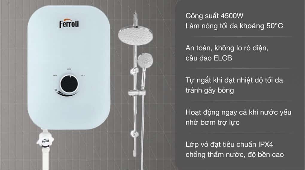 Ưu Điểm Và Nhược Điểm Của Máy Nước Nóng Trực Tiếp - Nhà Tắm Việt