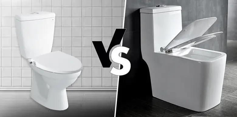 So sánh bồn cầu 1 khối và 2 khối? Nên mua loại nào