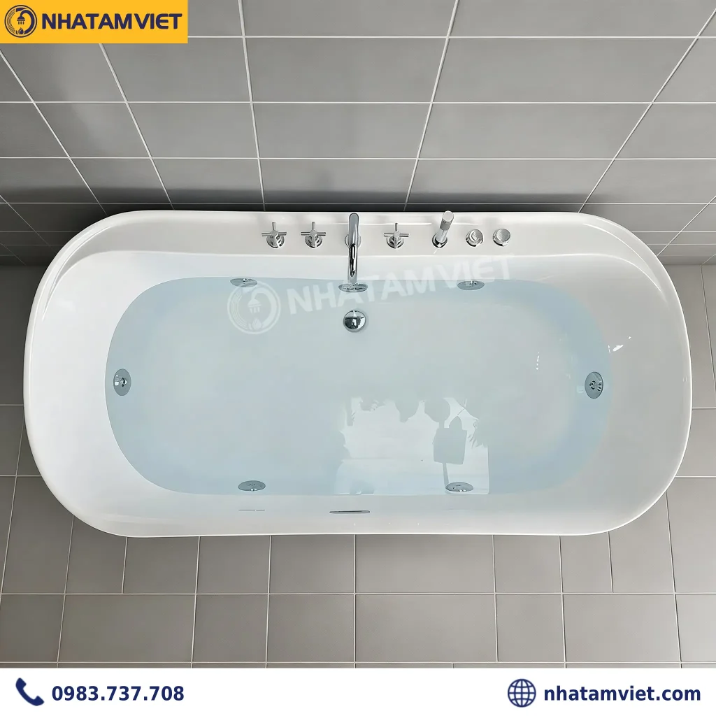 Bồn tắm massage Koravi KRV-B2088MS sục đơn Đặc Điểm Nổi Bật Bồn Tắm Massage Koravi Krv-B2088Ms Sục Đơn