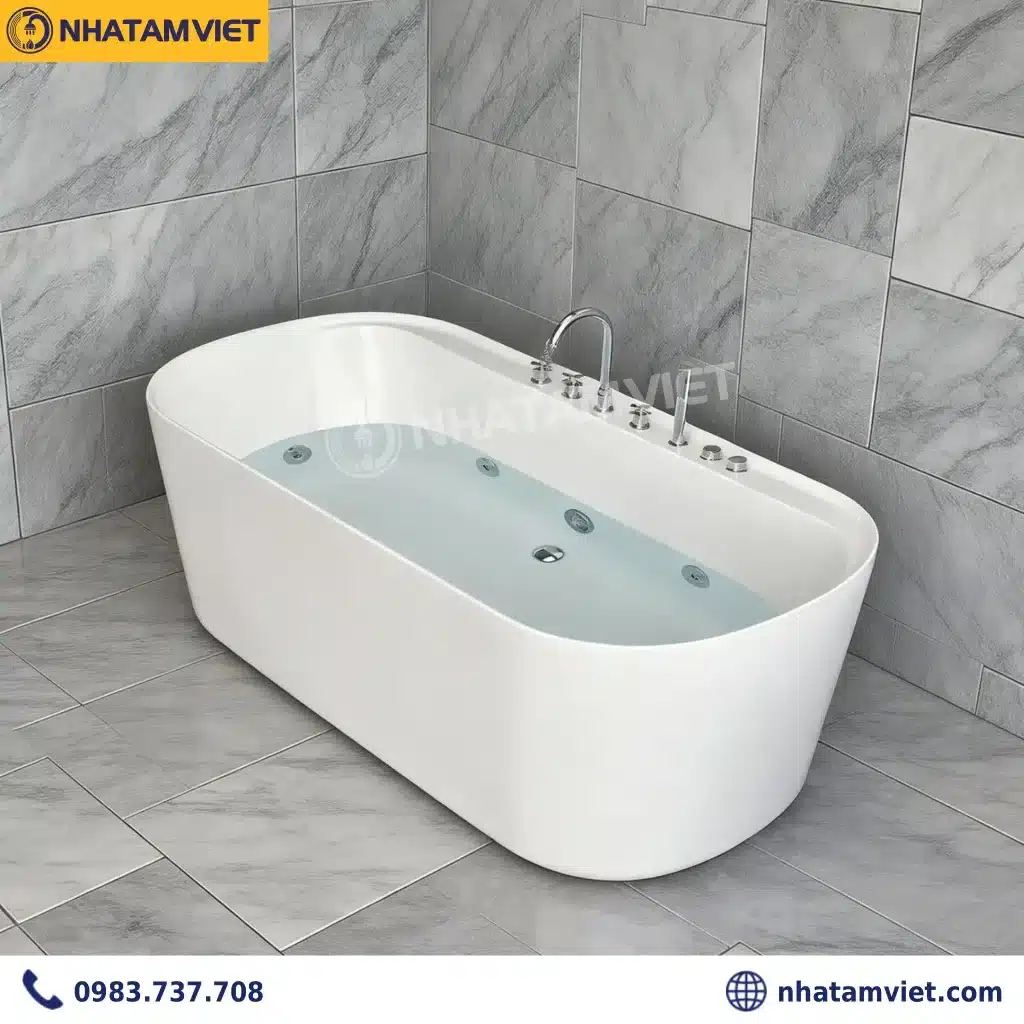 Bồn tắm massage Koravi KRV-B2088MS sục đơn Đặc Điểm Nổi Bật Bồn Tắm Massage Koravi Krv-B2088Ms Sục Đơn