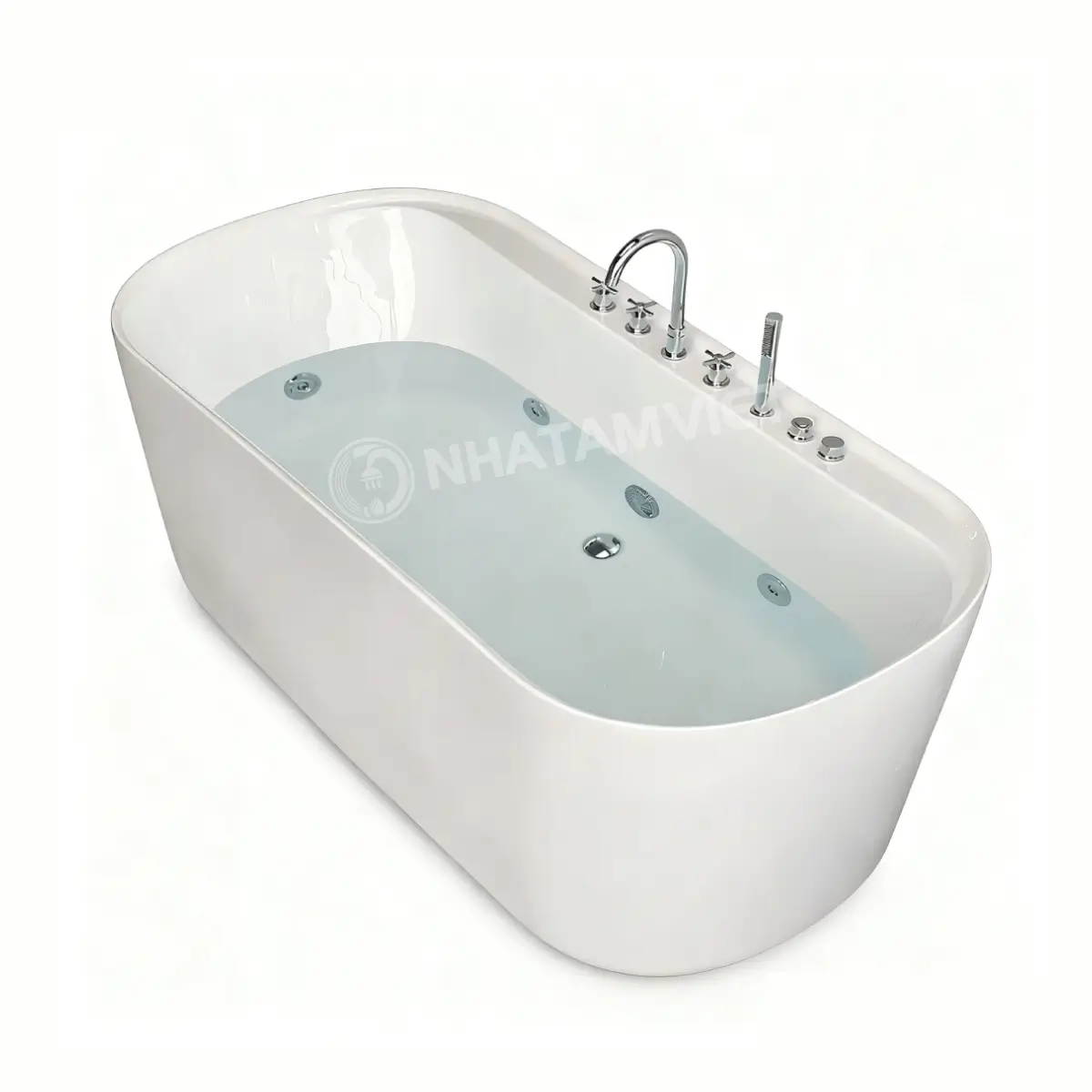 Bồn tắm massage Koravi KRV-B2088MS sục đơn Mua Bồn Tắm Massage Koravi Krv-B2088Ms Giá Rẻ Tại Nhà Tắm Việt - Giao Hàng Miễn Phí Tại Nhà