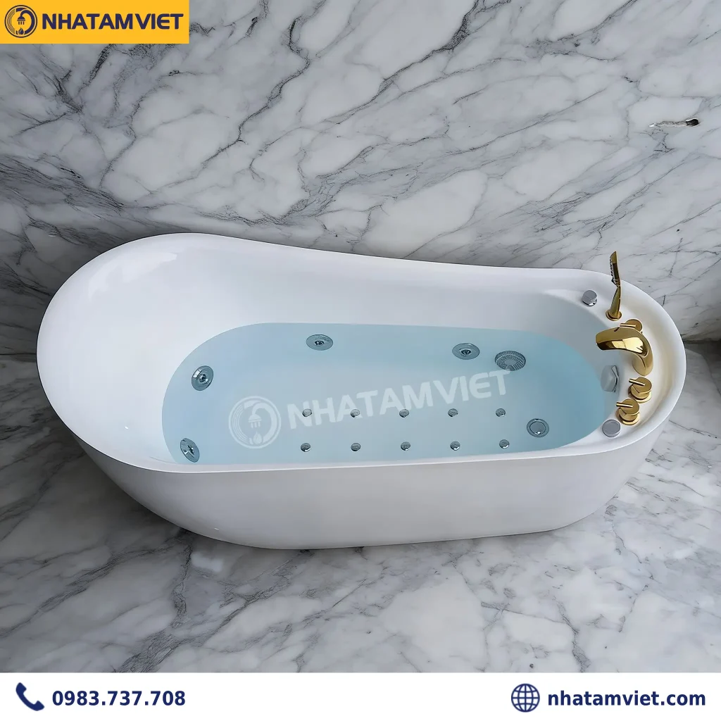 Đặc Điểm Nổi Bật Bồn Tắm Massage Koravi Krv-B2099Ms Sục Kép