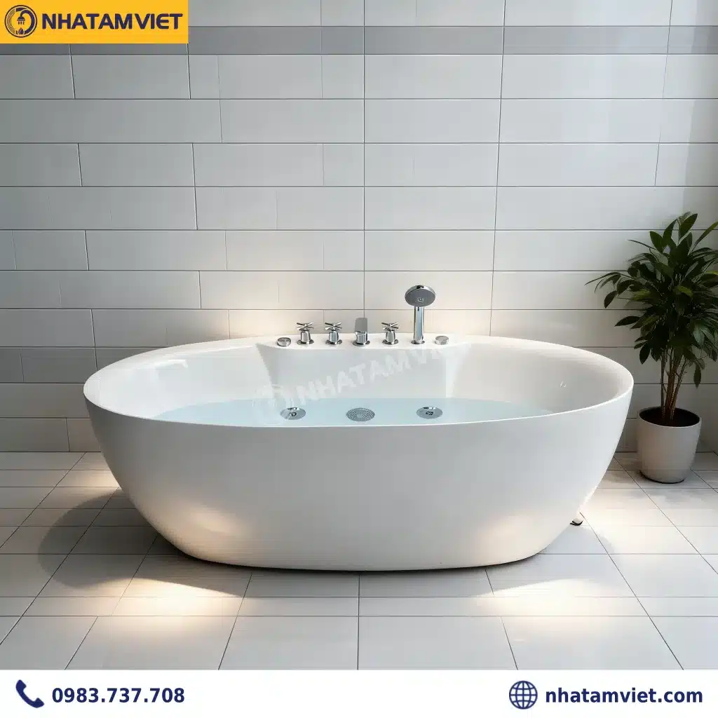 Đặc Điểm Nổi Bật Bồn Tắm Massage Koravi Krv-B6509Ms Sục Đơn