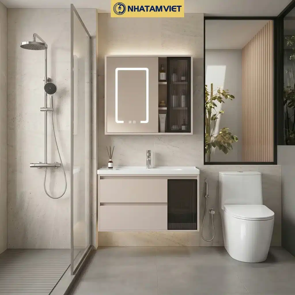 Cách dự toán chi phí thiết bị vệ sinh phù hợp với gia đình Việt Mua Combo Thiết Bị Vệ Sinh Giá Rẻ Tại Nhà Tắm Việt