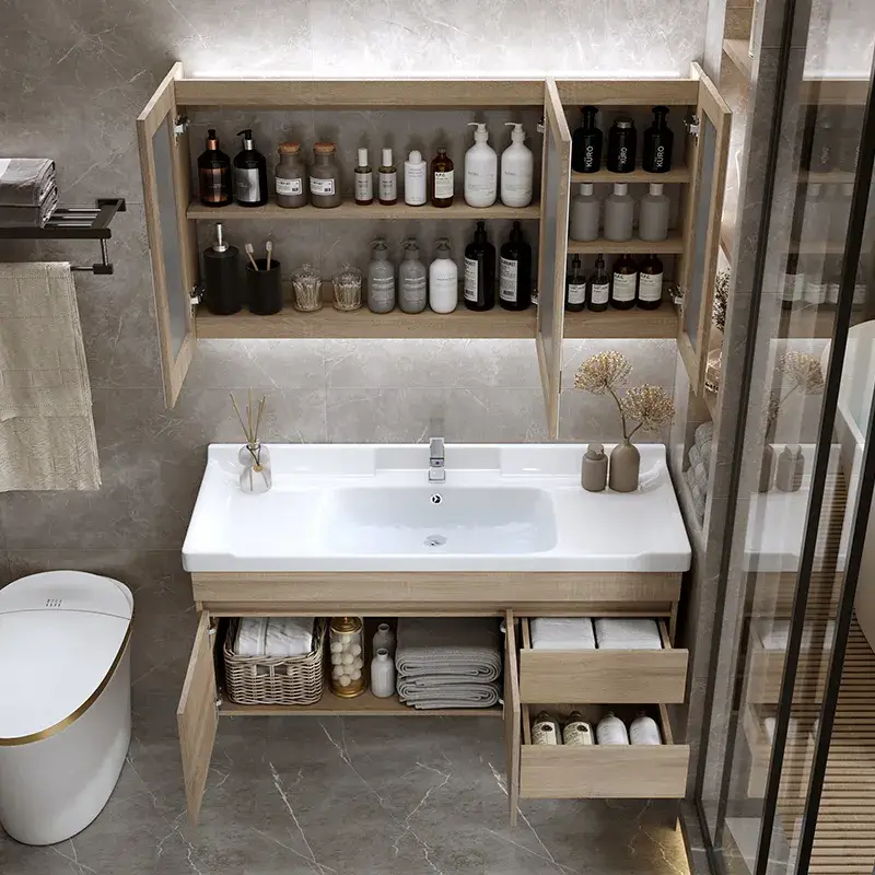 Đặc Điểm Nổi Bật Tủ Lavabo Nhựa Pvc Cao Cấp Koravi Krv-3505