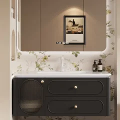 Tủ lavabo nhựa PVC cao cấp Koravi KRV-3502 Tu Lavabo Koravi Krv 3502 4