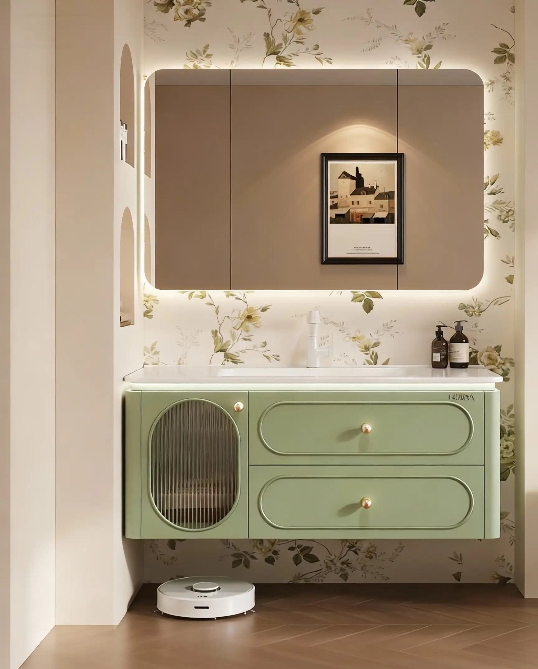Tủ lavabo nhựa PVC cao cấp Koravi KRV-3502 Đặc Điểm Nổi Bật Tủ Lavabo Nhựa Pvc Cao Cấp Koravi Krv-3502