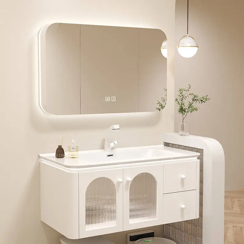 Tủ lavabo nhựa PVC cao cấp Koravi KRV-3504 Mua Tủ Lavabo Nhựa Pvc Cao Cấp Koravi Krv-3504 Chính Hãng Tại Showroom Nhà Tắm Việt