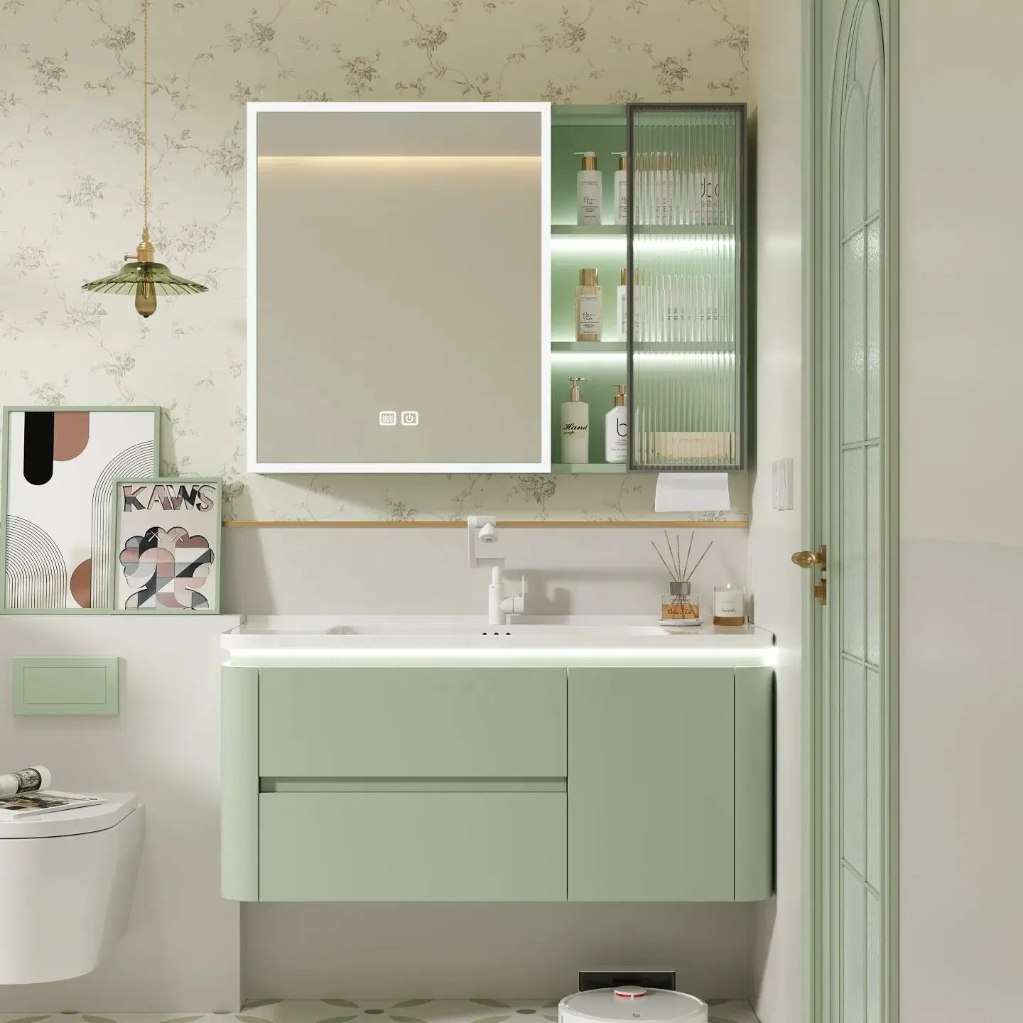 Tủ lavabo nhựa PVC cao cấp Koravi KRV-3506 Mua Tủ Lavabo Nhựa Pvc Cao Cấp Koravi Krv-3506 Chính Hãng Tại Showroom Nhà Tắm Việt