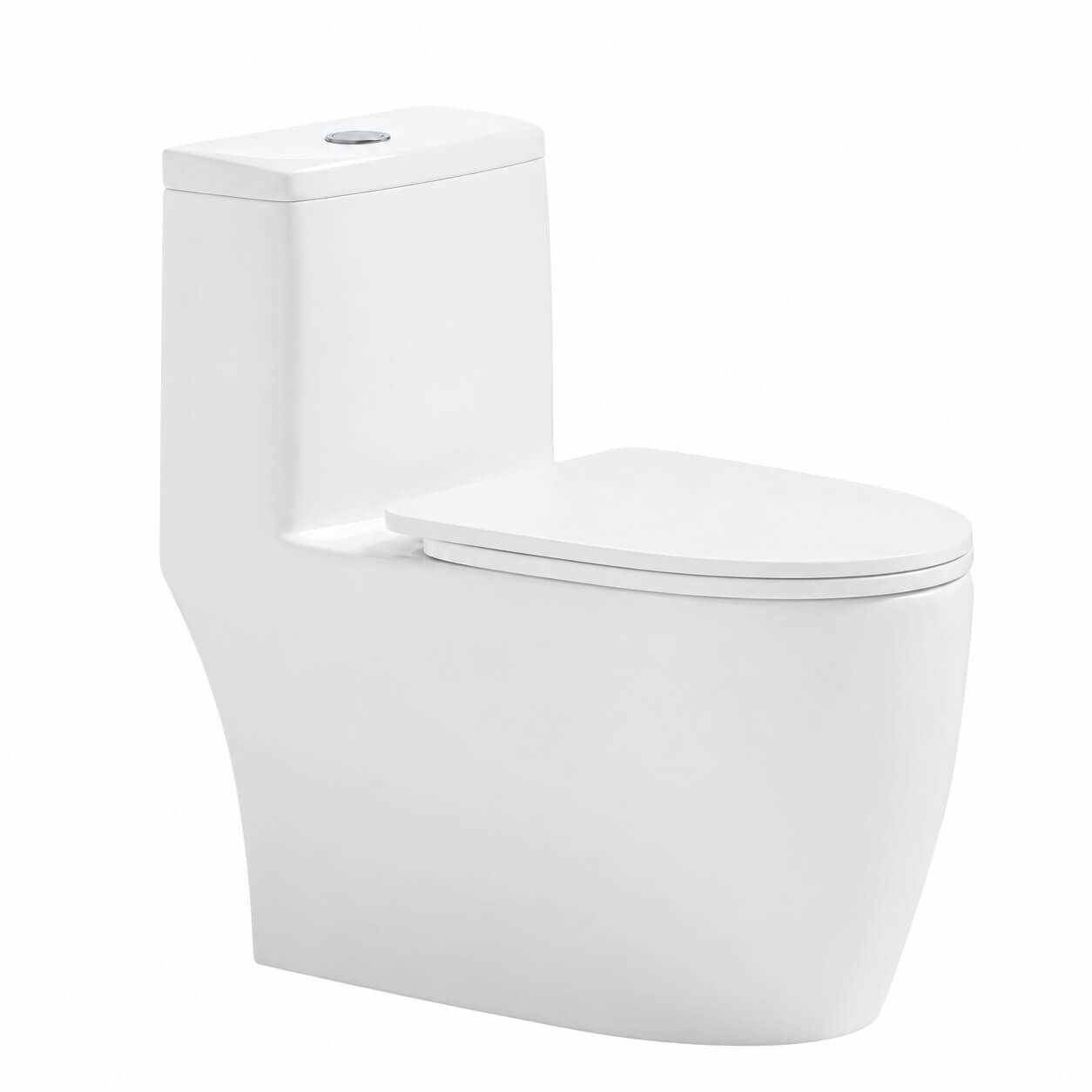 Bồn cầu 1 khối cao cấp ST-9086 nắp đóng êm Bồn Cầu 1 Khối Cao Cấp St-9086 Nắp Đóng Êm