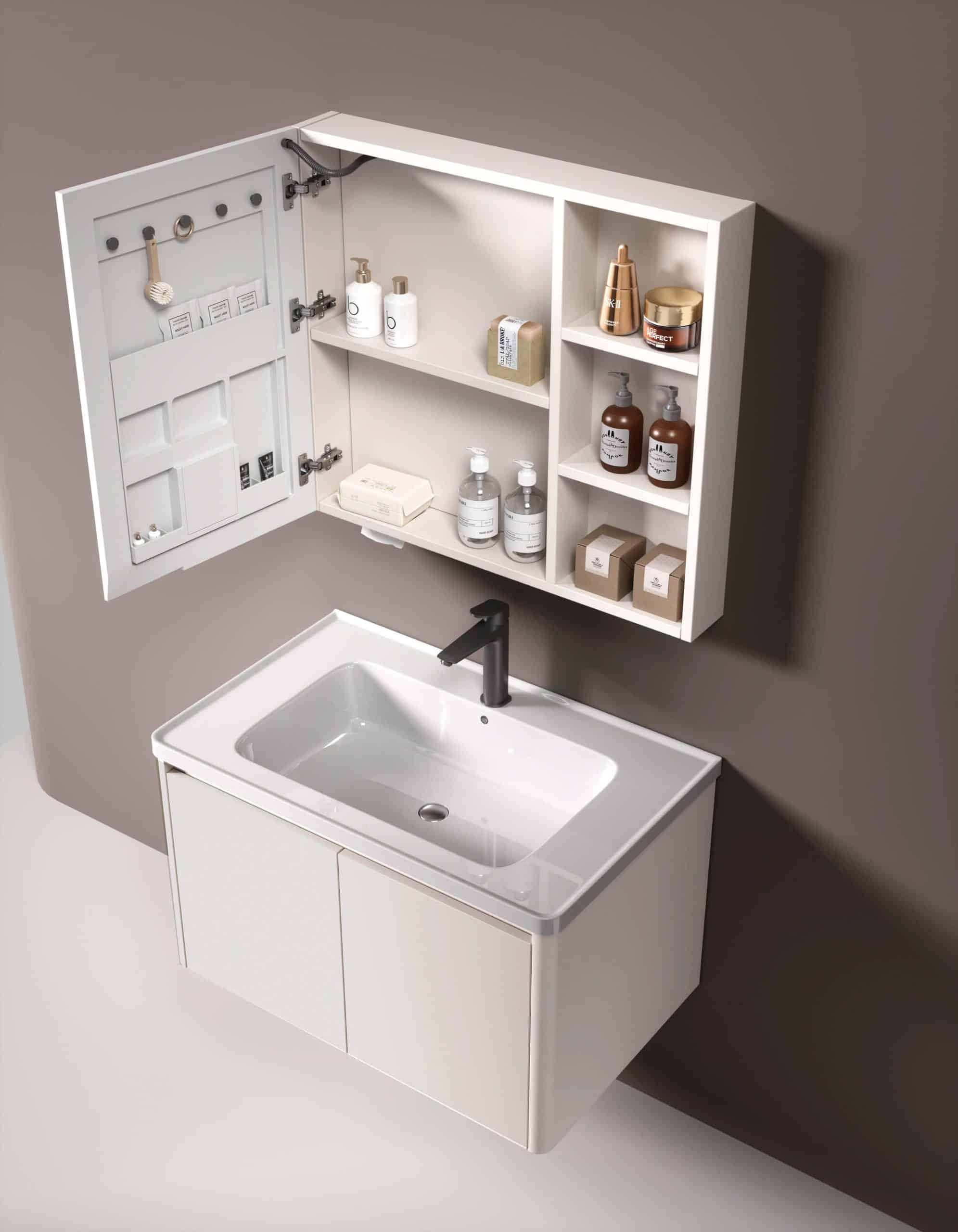 Tủ lavabo nhựa PVC cao cấp Koravi KRV-3507 Đặc Điểm Nổi Bật Tủ Lavabo Nhựa Pvc Cao Cấp Koravi Krv-3507
